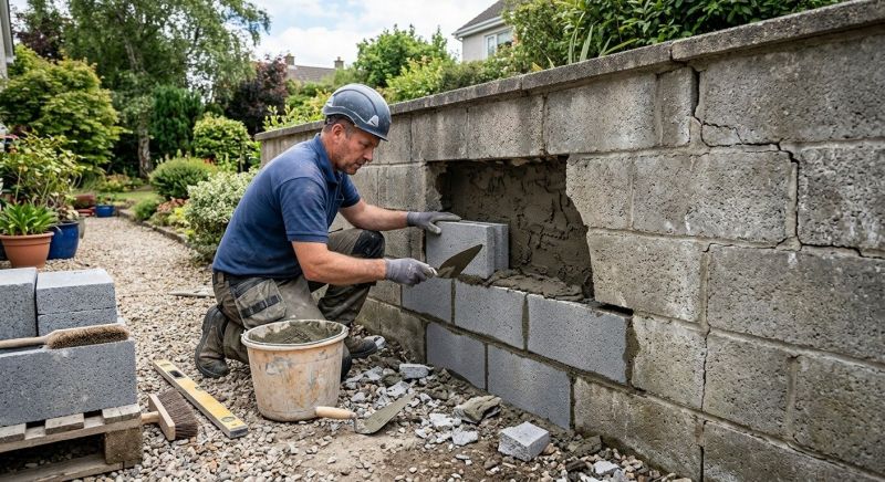 Block Masonry Repair in Athens, AL