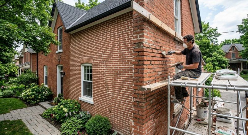 Brick Masonry Restoration in Athens, AL