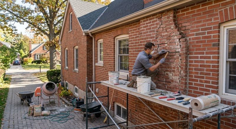 Brick Masonry Restoration in Athens, AL