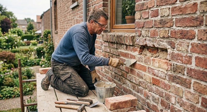 Brick Stairs Repair in Athens, AL