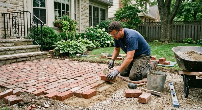 Brick Stoop Repair in Athens, AL