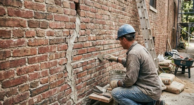 Brick Wall Repair in Decatur, AL