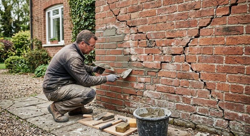 Brick Wall Repair in Madison, AL