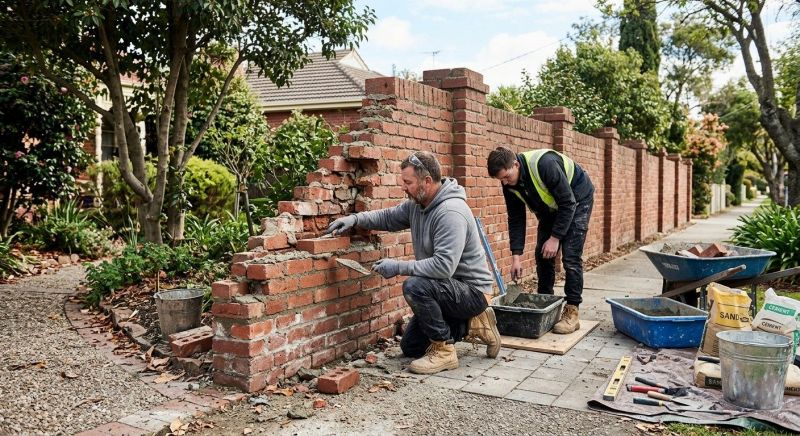 Brick Wall Repair in Madison, AL