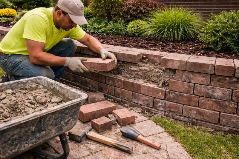Brick Wall Repair in Minor Hill, TN
