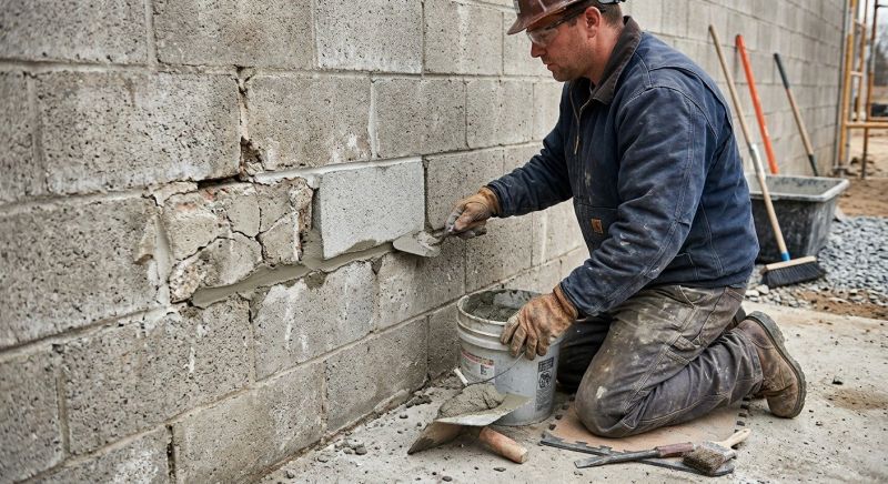 Cinder Block Repair in Athens, AL