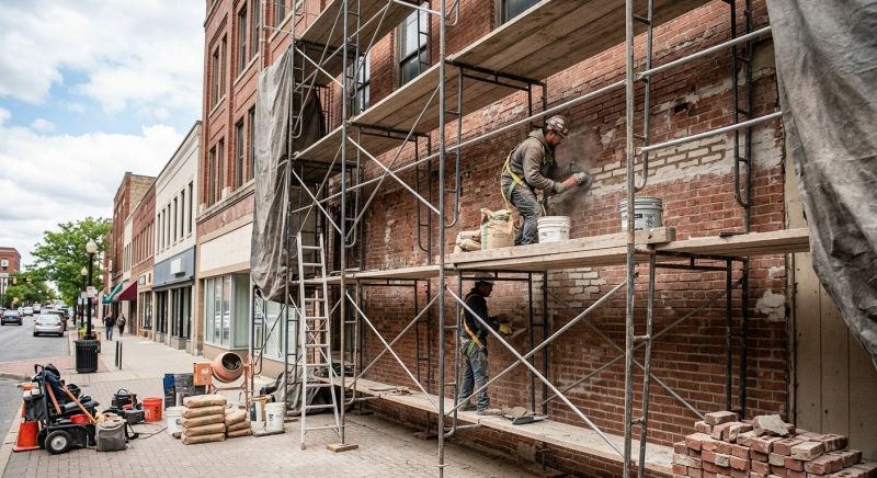 Commercial Masonry Repair in Huntsville, AL