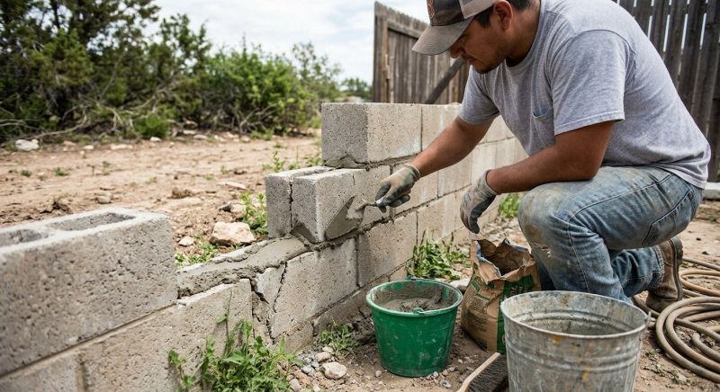 Concrete Block Repair in Huntsville, AL