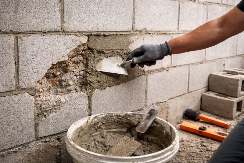 Concrete Block Repair in Minor Hill, TN