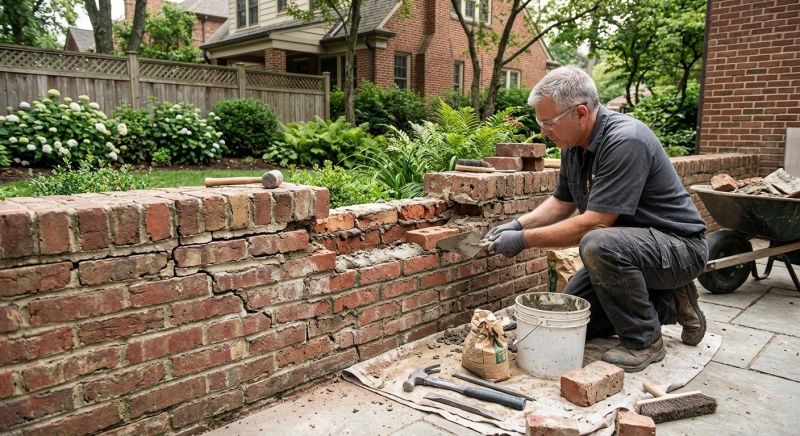 Masonry Wall Repair in Athens, AL