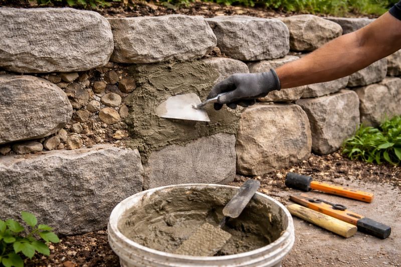 Retaining Wall Repair in Hartselle, AL