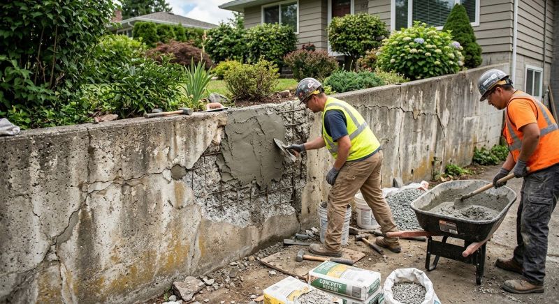 Retaining Wall Repair in Athens, AL