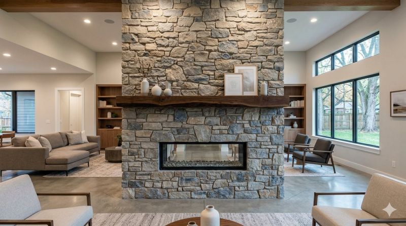 Stone Chimney Installation in Hartselle, AL