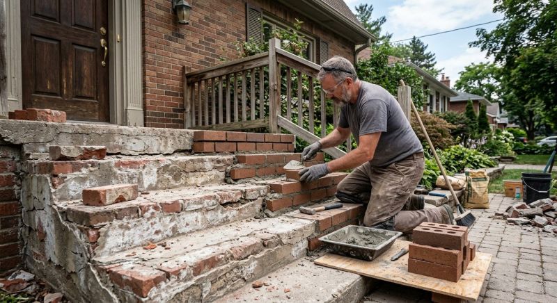 Stonework Repair in Courtland, AL