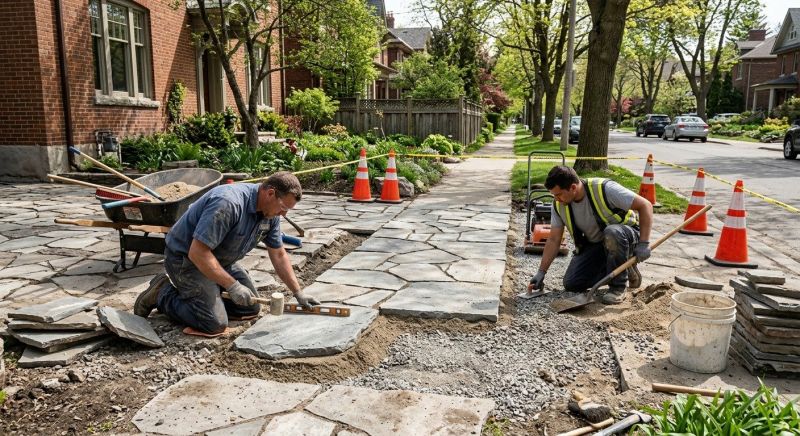 Stone Driveway Repair